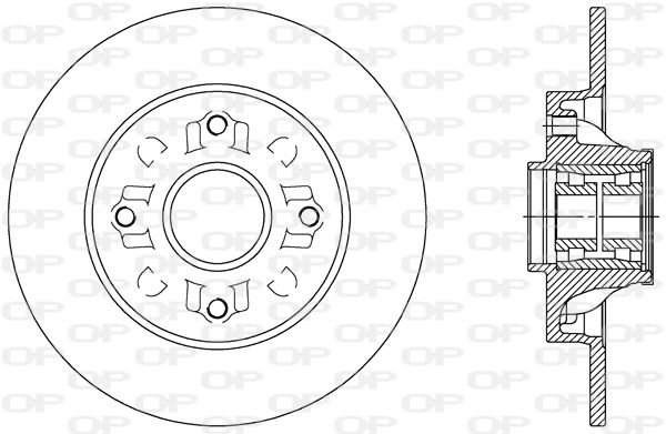 OPEN PARTS Jarrulevy BDR2388.30